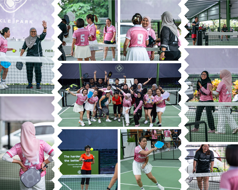 COLLAGE PICKLE BALL