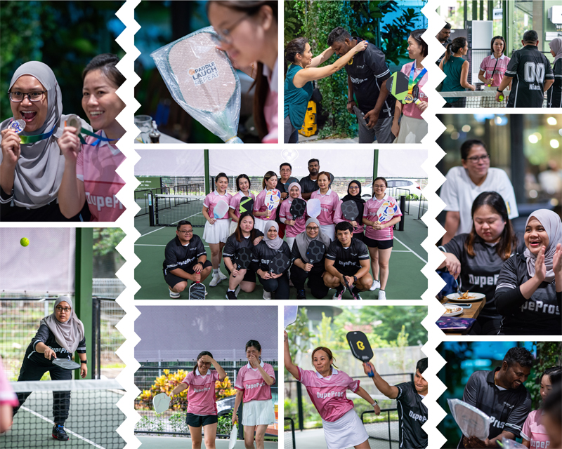 COLLAGE PICKLE BALL